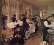 Edgar Degas Cotton trade USA oil painting reproduction